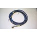 RACAL 4 PIN FEMALE POWER SUPPLY CABLE AND SOCKET ASSY 3.5MTR LG